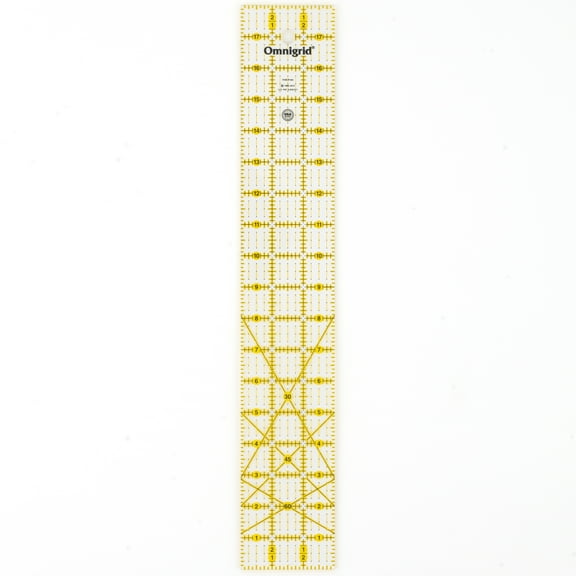 Omnigrid 3" x 18" Rectangle Quilting and Sewing Ruler