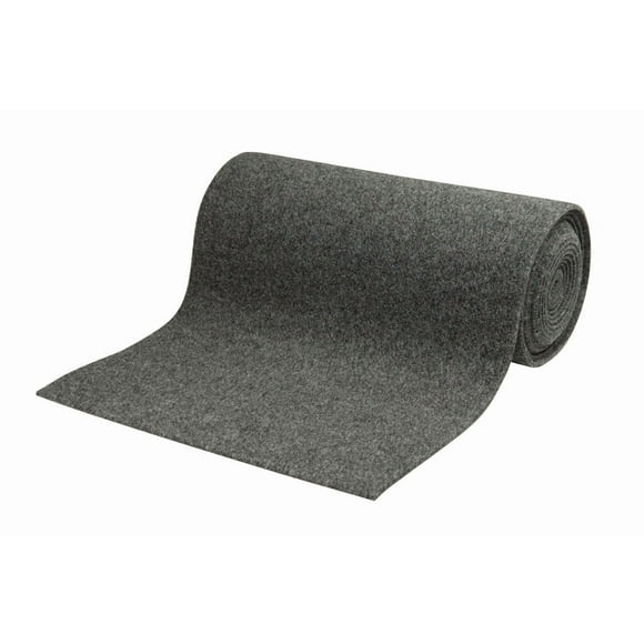 C.E. Smith Trailer Boat Bunk Board Carpet 11373 Used To Protect Boat Hull From Damage; 18 Inch Width x 18 Foot Length; Weather Resistant; Gray; Polyethylene Terephthalate Polyester; Single