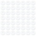 thumbnail image 1 of Miangastore Grommet Protector White Rubber 50Set 0.7In Inside Diameter, 1 of 8