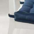 thumbnail image 3 of HT Textured Navy Chairpad, 3 of 4
