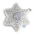 thumbnail image 1 of Frozen Kids Snowflake Shaped Décor Pillow, 16" White Snowflake, 1 of 6