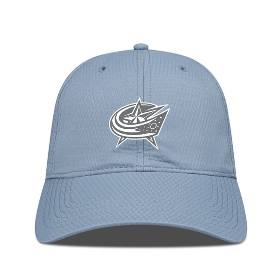 Men's Levelwear Blue Columbus Blue Jackets Matrix Slate & Snow Unstructured Adjustable Hat