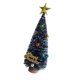 thumbnail image 3 of Mini árbol de Navidad Árbol de Navidad en miniatura Decoración navideña Artificial Azul Verde 16cm, 3 of 9