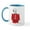 White/Blue Inside, variant on CafePress - Snoopy Mom #1 Mugs - 11 oz Ceramic Mug - Novelty Coffee Tea Cup