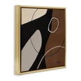 thumbnail image 4 of Stupell Industries Minimal Project Shapes Abstract Painting Gold Floater Framed Canvas Art Print Wall Art, 25 x 25, 4 of 10