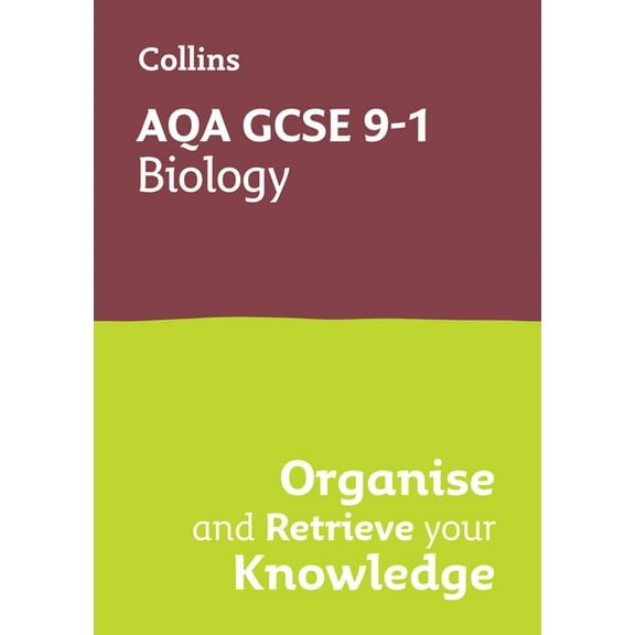 Collins GCSE Science 9-1: Aqa GCSE 9-1 Biology: Organise and Retrieve Your Knowledge, (Paperback)