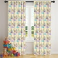 thumbnail image 5 of Blackout Kids Curtains,Colorful Princess Castle Pattern Childrens Insulated Curtains Set Of 2,Bedroom Essentials,Toddler Room Decor 42"x84", 5 of 5