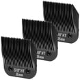 thumbnail image 1 of Cuchillas de aseo para perros YAZIYIR, paquete de 3, 16 mm, compatibles con Andis, Oster, 1 of 6