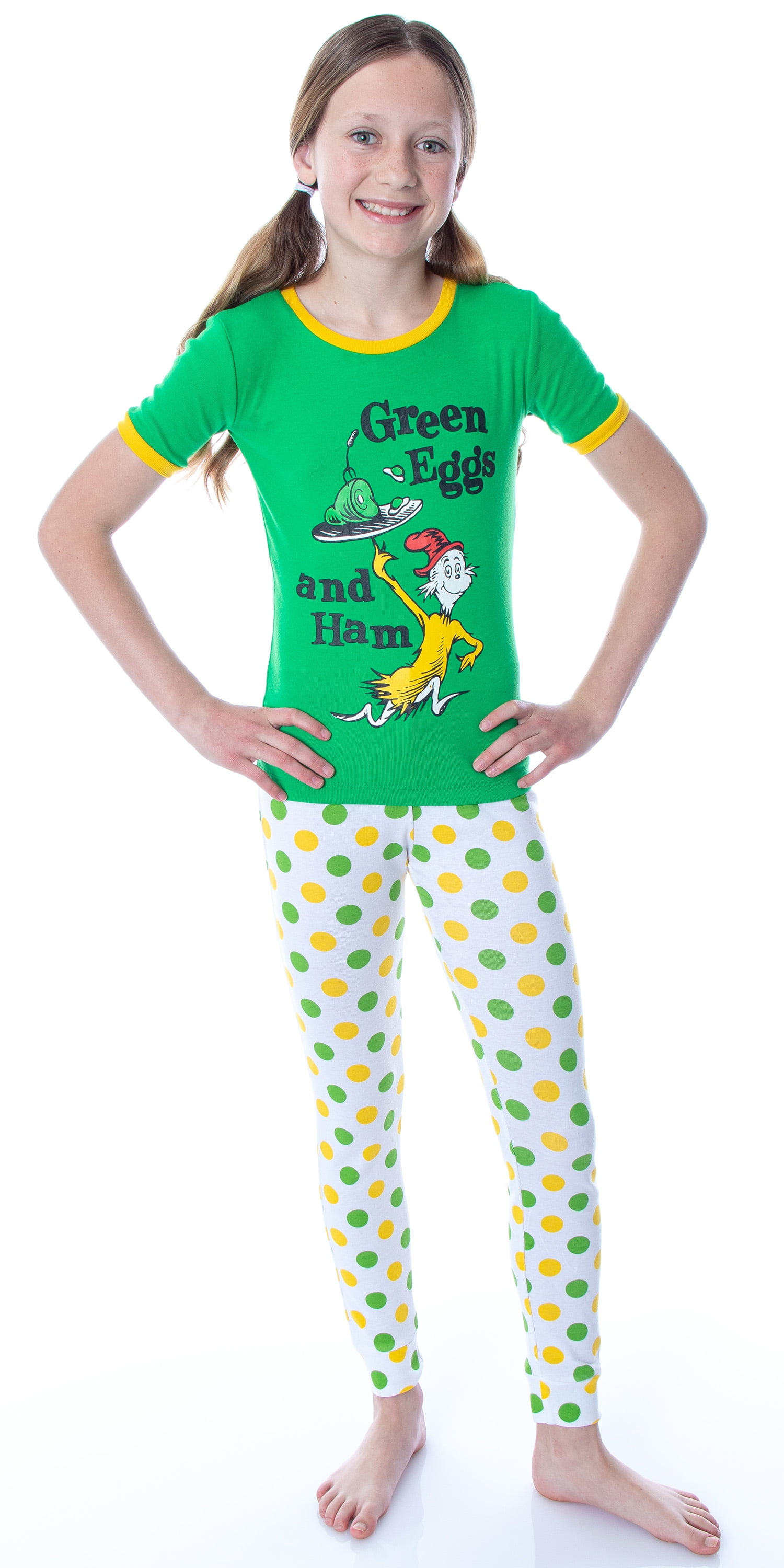 Green eggs and ham pajamas clearance