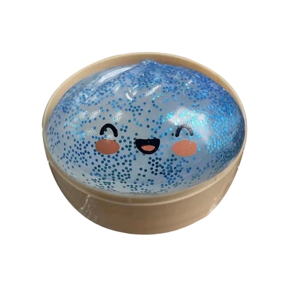 Mystery Dumpling Squishy Giant Dumpling Toys, Daily Office & At Home, Simulated Steamed Bun, Adults Stress Relief Sensory Fidget Ball, Hand Pinching Steamed Rolls Crazy Dumpling for Fun