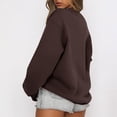thumbnail image 3 of 2023 Chandail en Molleton de Mode pour Femmes 50 % de Rabais Liquidation Mode Décontractée Manches Longues Col Rond Imprimé Chandail en Molleton Dames Hauts Blouse, 3 of 6