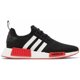 thumbnail image 1 of Size 11.5 - Adi-das NMD_R1 Black Vivid Red, 1 of 5