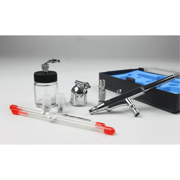 Professional T134 Airbrush Set for Model Making Art Painting with G1/8 Adapter Wrench Dropper 2