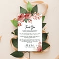 thumbnail image 4 of Koyal Wholesale Boho Floral Wedding Thank You Place Setting Cards for Table Reception, Dinner Plates, 56-Pack, 4 of 5