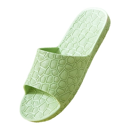 

Youmylove Casual Couples Women Slippers Shower Room Home Non-Slip Breathable Soft Sole Shoes Slipper Comfortable Flat Shoes Comfort Cozy Leisure Daily Walking