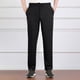thumbnail image 1 of Pantalones largos de verano para hombre, de pierna recta, para uso diario, finos, informales, de negocios, de poliéster., 1 of 3