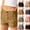 #02 Brown, variant on Women's Low Rise Cargo Shorts Sexy Low Waisted Stretch Cute Denim Micro Shorts 2026 Going Out Bottoms Y2K Streetwear,XL,#02 Green