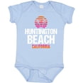 thumbnail image 3 of Inktastic Sunset Huntington Beach Girls Baby Bodysuit, 3 of 5
