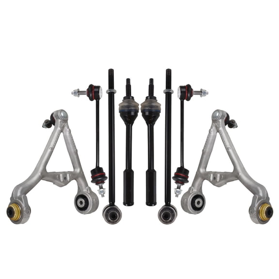 6X Rear Upper Control Arms Stabilizer Links & Tie Rod Kit for JAGUAR
