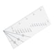 thumbnail image 4 of Regla De Asignación De Costura De Costura, Imán De Acero Inoxidable Portátil Pequeño, Escala Transparente, Regla De Costura Para Medir, Cortar Y Coser ANGGREK Otros, 4 of 8