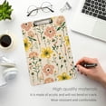 thumbnail image 5 of Coolnut Wildflowers Clipboard A4 Standard Size Decorative Clipboard with Low Profile Metal Clip for Students Men Women Classroom and Office Gifts, 5 of 7