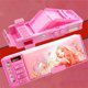 thumbnail image 1 of Estuche para lápices con contraseña Material multifunción Escolar Kawaii caja bonita papelería útiles escolares Etui Kalemlik Estuche para lápices hola suerte  unisex, 1 of 2