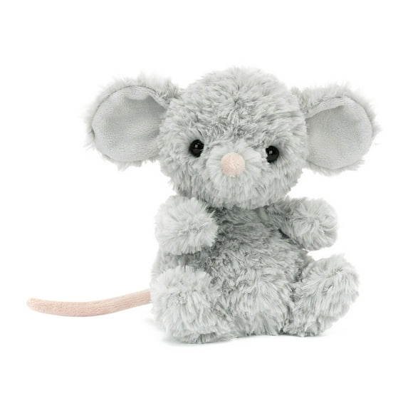 Jelly Plush - Cat Stuffed Animals Toys,5.9in Adorable Plush Mouse Toy Soft and Cuddly Stuffed Animal for Kids Perfect Gift for Birthdays and Holidays
