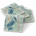 thumbnail image 3 of Thirstystone Arianna Pelican 4-Pack Tumbled Tile Coasters, 3 of 8