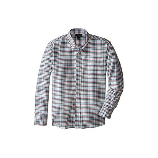 Oscar de la Renta Baby Boy's Cotton Long Sleeve Woven Shirt Jade Multi  Button, Size 2T - Walmart.com