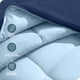 thumbnail image 3 of Edredón de Plumón Alternativo Reversible Bare Home Colección 1800 para Todas las Estaciones Tamaño Twin/Twin-XL Azul Oscuro/Azul Claro, 3 of 8