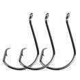 thumbnail image 3 of 180pcs/box Offset Circle Hooks Assortment High Carbon Steel Fishing Hooks, 3 of 7
