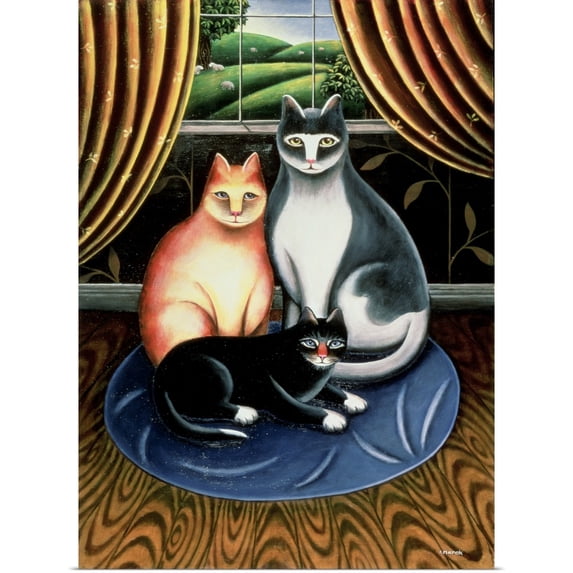 Great BIG Canvas | Rolled Jerzy Marek Poster Print entitled On the Mat