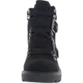 thumbnail image 2 of WHITE MOUNTAIN Womens Black 1 Platform Lace Up Buckled Straps Chunky Sole Cushioned Daytime Round Toe Block Heel Zip-Up Booties 11 M, 2 of 3