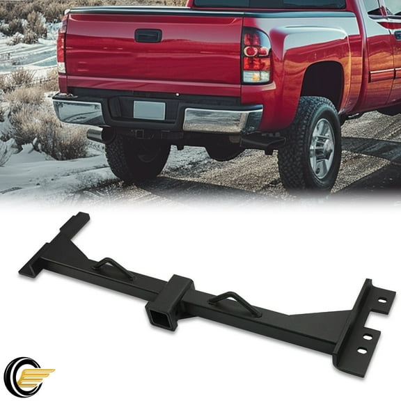 For Chevy Silverado 1500 GMC Sierra 1999-2007 Rear Hidden Trailer Hitch Receiver