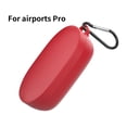 thumbnail image 2 of Essager Funda para auriculares Bluetooth Funda de almacenamiento para auriculares Reemplazo de piel de silicona para AirPods Pro, Rojo Yuarrent EL5264-03, 2 of 2