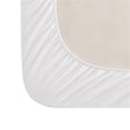 thumbnail image 4 of Pemberly Row Protège-Matelas Chauffant Imperméable en Tissu Polyester 39x75 Pouces Blanc, 4 of 8