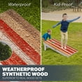 thumbnail image 3 of GoSports 4 x 2 ft Resort Collection All Weather Cornhole Board Set - Regulation Size - Rustic, 3 of 6