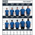 thumbnail image 6 of Football Jock Helmet Never Back Down Men's Graphic T Shirt Tees Brisco Brands S, 6 of 6
