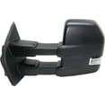 thumbnail image 5 of Kool Vue Towing Mirror Compatible With 2015-2018 Ford F-150 Left Driver Side Heated w/ Blind Spot Detection in Glass In-housing Signal Light Textured Black, 5 of 7