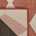 thumbnail image 3 of Nourison Positano Indoor/Outdoor Terracotta 4' x 6' Area Rug (4x6), 3 of 9