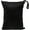 Black, variant on Wet Bag, Cloth Diaper Wet Dry Bags, Waterproof Reusable with Two Zippered Pockets Travel Beach Pool Soiled Baby Items Yoga Gym Bag for Swimsuits or Wet Clothes(Dark Blue)