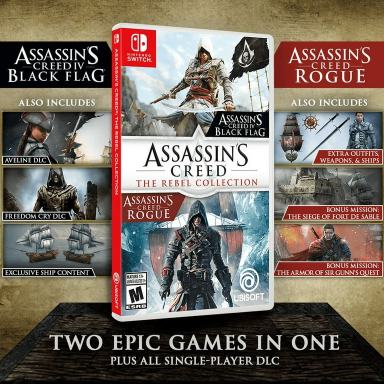 Assassin's Creed: The Rebel Collection, Ubisoft, Nintendo Switch,  887256097677
