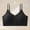 Black(New), variant on PNTUTB Women's Underwear Solid-Color Spaghetti-Strap Bras Wire-Free Front-Closure Lingerie Side-Bust Control Comfort Back-Flattering Sports Bras