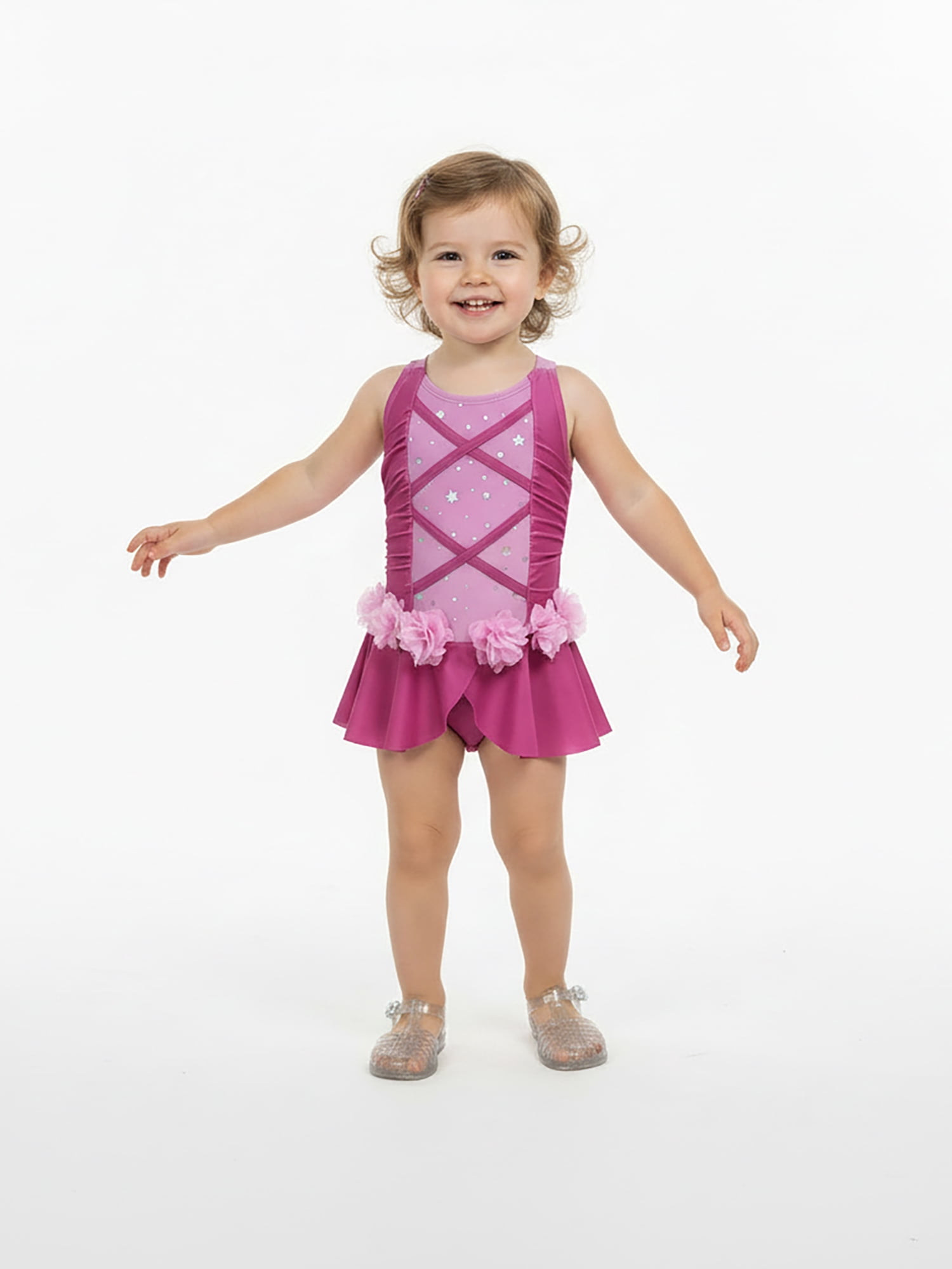 Character Toddler Girl Princess Cosplay Swimsuit, Sizes 12M-5T