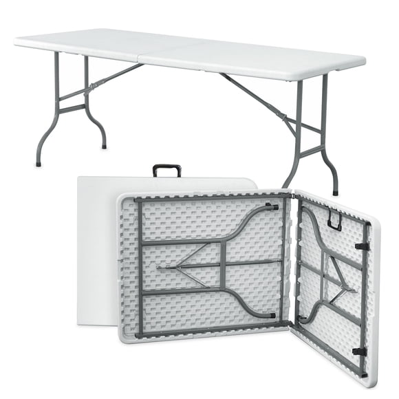 Tablón Plegable De Plástico Aquila 1.80 Metros Blanco TP9748