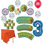 Scooby Doo Party Supplies 3rd Birthday 8 Guest Table Decorations and Balloon Bouquet