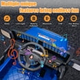 thumbnail image 7 of Okybaby 12V Kids Ride on Truck Car with Remote Control,Bluetooth,USB,LED Lights,Powered Ride on Toy Cars with Spring Suspension,Toddler Electric Toys Car for Kids Aged 2-8,Dark Blue, 7 of 7