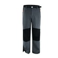 thumbnail image 5 of Cargo Pants for Men with Zipper Pockets Fleece Lined Straight Leg Work Pant Elastic High Waisted Casual Color-Block Hiking Fishing Trousers, 5 of 8