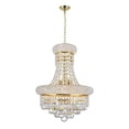thumbnail image 2 of CWI Lighting Lustre Empire à 6 Lumières avec Fini Doré, 2 of 2
