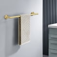 thumbnail image 2 of KES Gold Towel Bar for Bathroom 23.6 inch Wall Mount Brushed Brass, 2 of 10